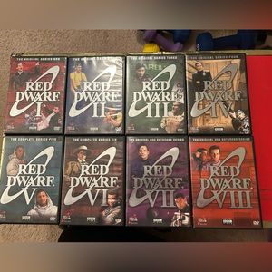 Red Dwarf Series I-VIII DVDs